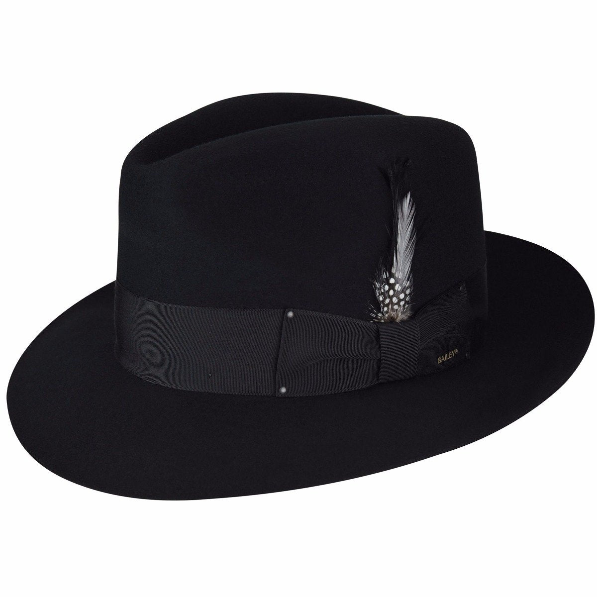 Bailey Of Hollywood Klaxon, Cappello Fedora In Feltro Di Lana Per Uomo - Eleganza Vintage