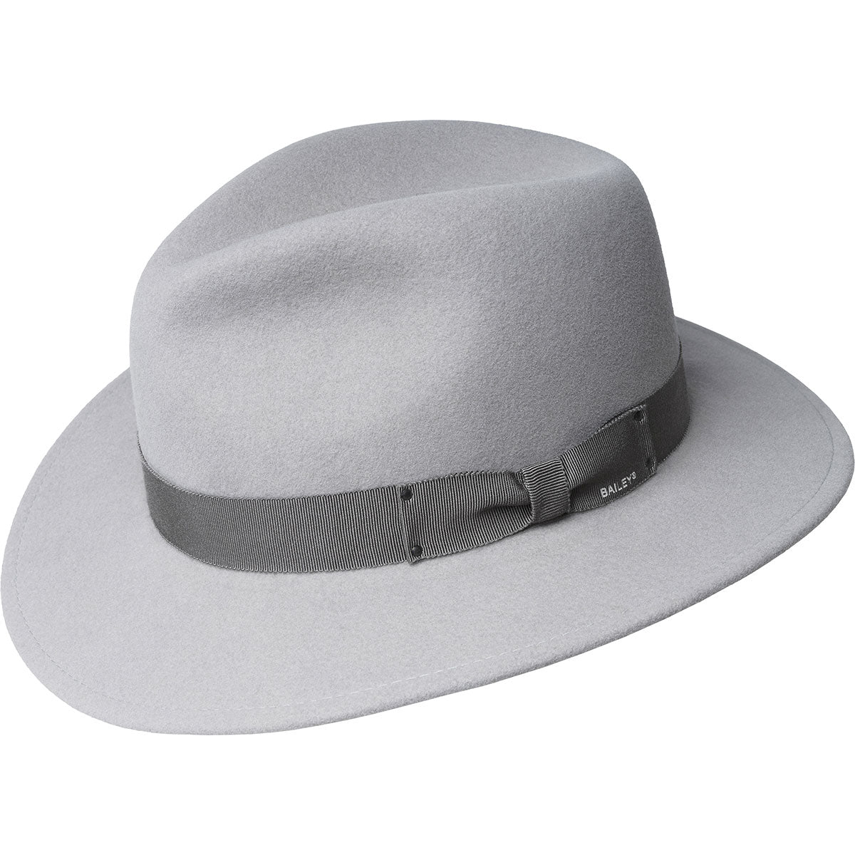 Bailey 1922 LiteFelt Wool Fedora Hat Medium Feather Accent Water Resistant‎ Packable Wool LiteFelt Fedora Hat – Village Hat Shop main image 2