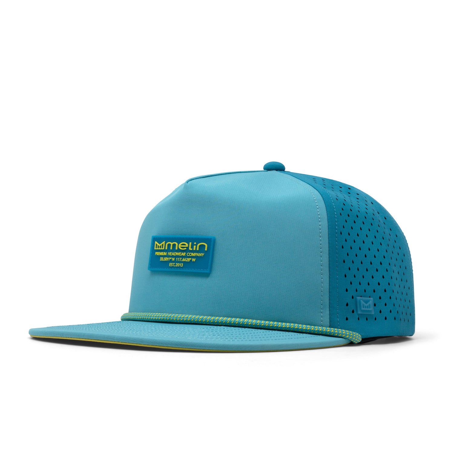 Hydro Coronado Brick Baseball Cap - Blue Lagoon – Hats.com