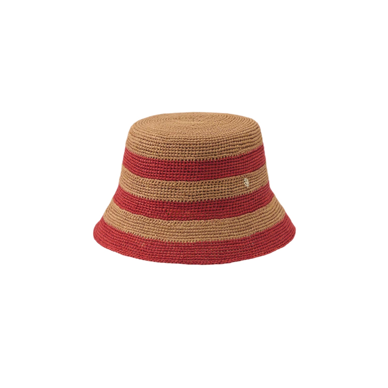 Helen Kaminski Raffia Straw Sun Hat‎ Bucket Beach Summer Green Plaid Brim Helen Kaminski Womens – Gorsuch main image 2