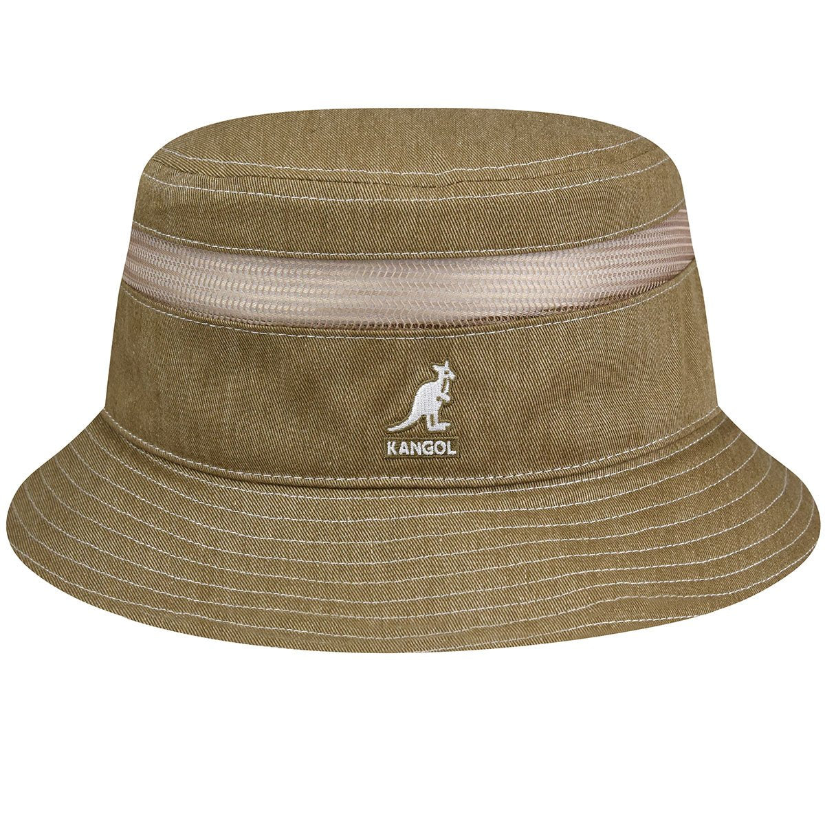 Kangol Distressed Cotton Mesh Bucket – Hats.com