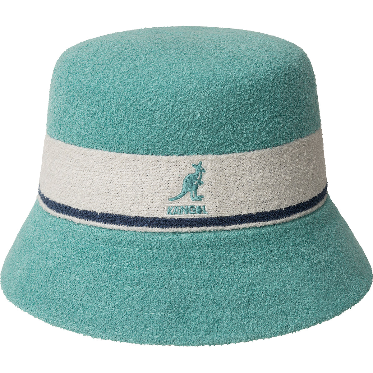 ハンチング・キャスケット Stripe Bucket Hat - Blue $_57.JPG?set_id=8800005007