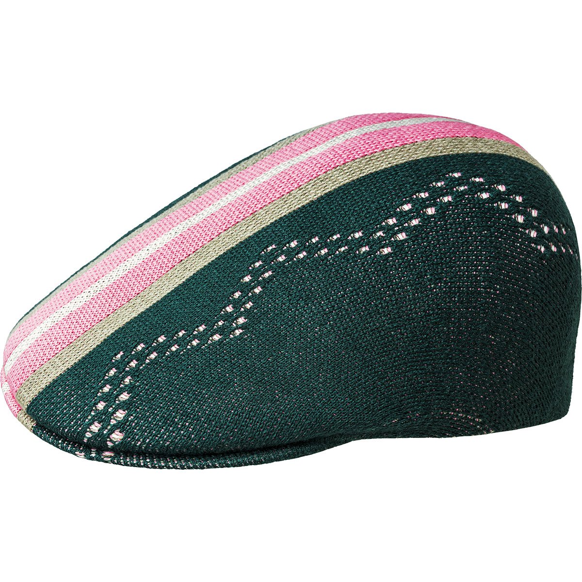 Kangol Angle Stripe 507 Flat Cap Kangol Digital Stripes 507 – Hats.com main image 4
