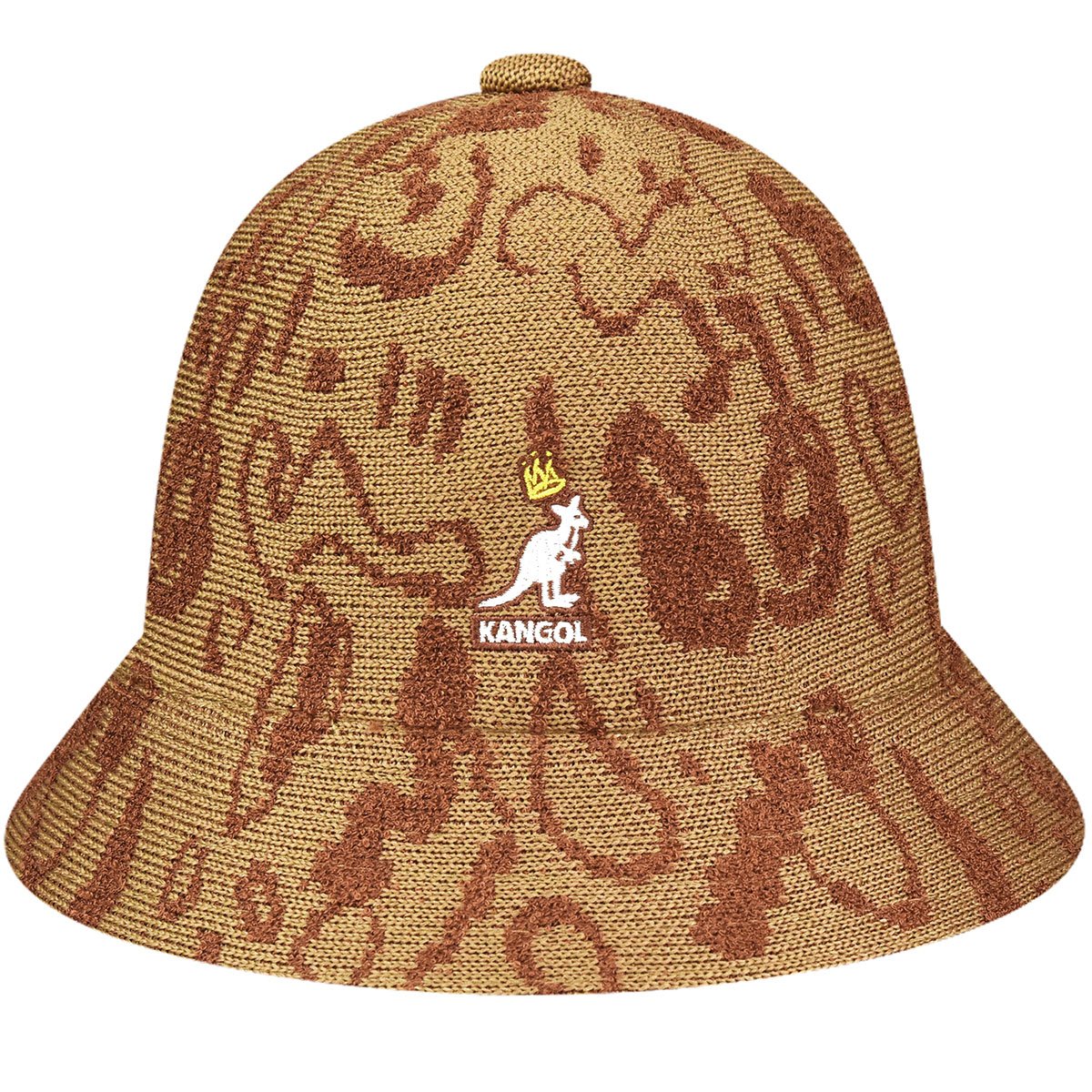 Kangol Street King Casual Mahogany Tan Size Medium Kangol street king casual bucket hat | Basket-Center main image 2