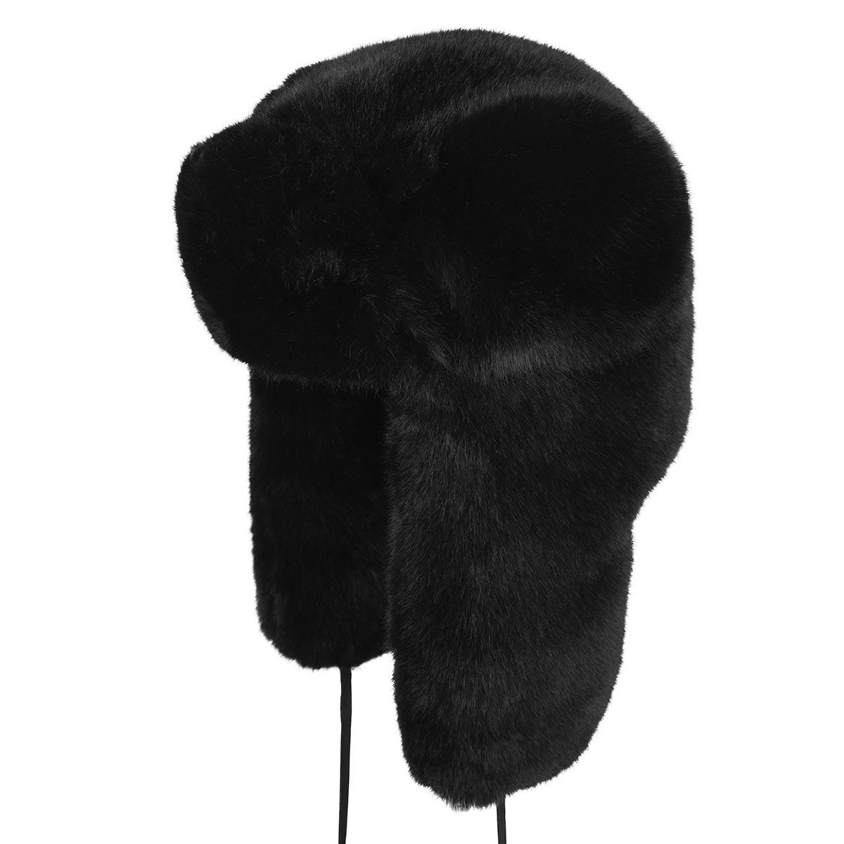 Anthropologie Karina Faux Fur Trapper Hat - black Faux Fur Trapper – Kangol main image 4