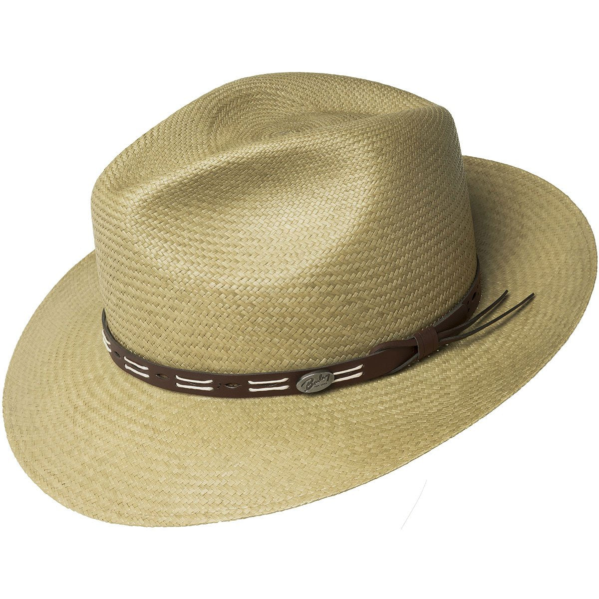 NWT House of Lafayette brimmed fedora straw hat Bailey 1922 Rene Fedora – Bailey Hats main image 3