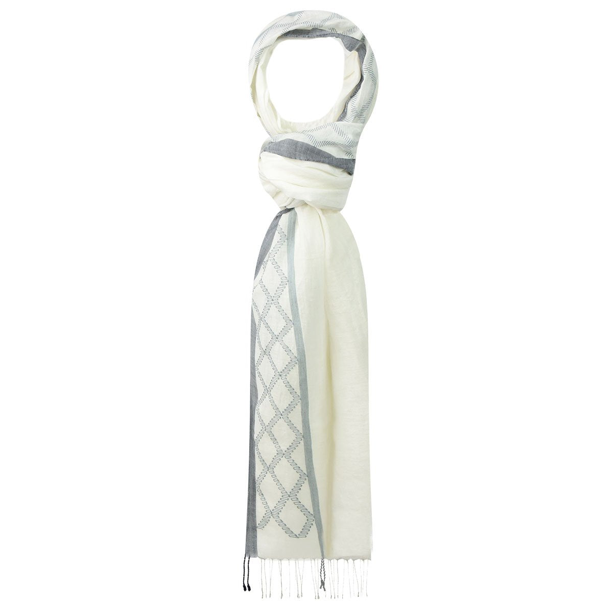 Eliena Wool Scarf Black main image 1