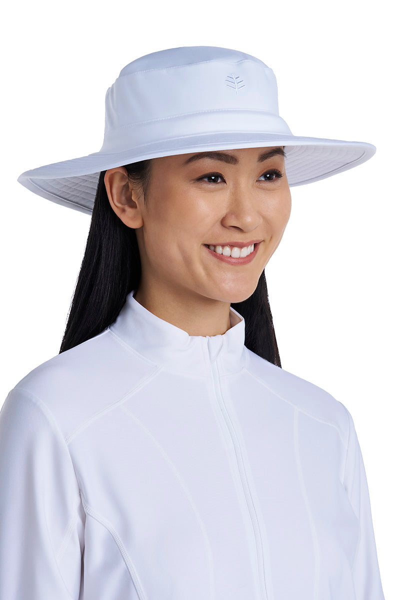 Image of Brighton Chlorine Resistant Pool Hat | White product