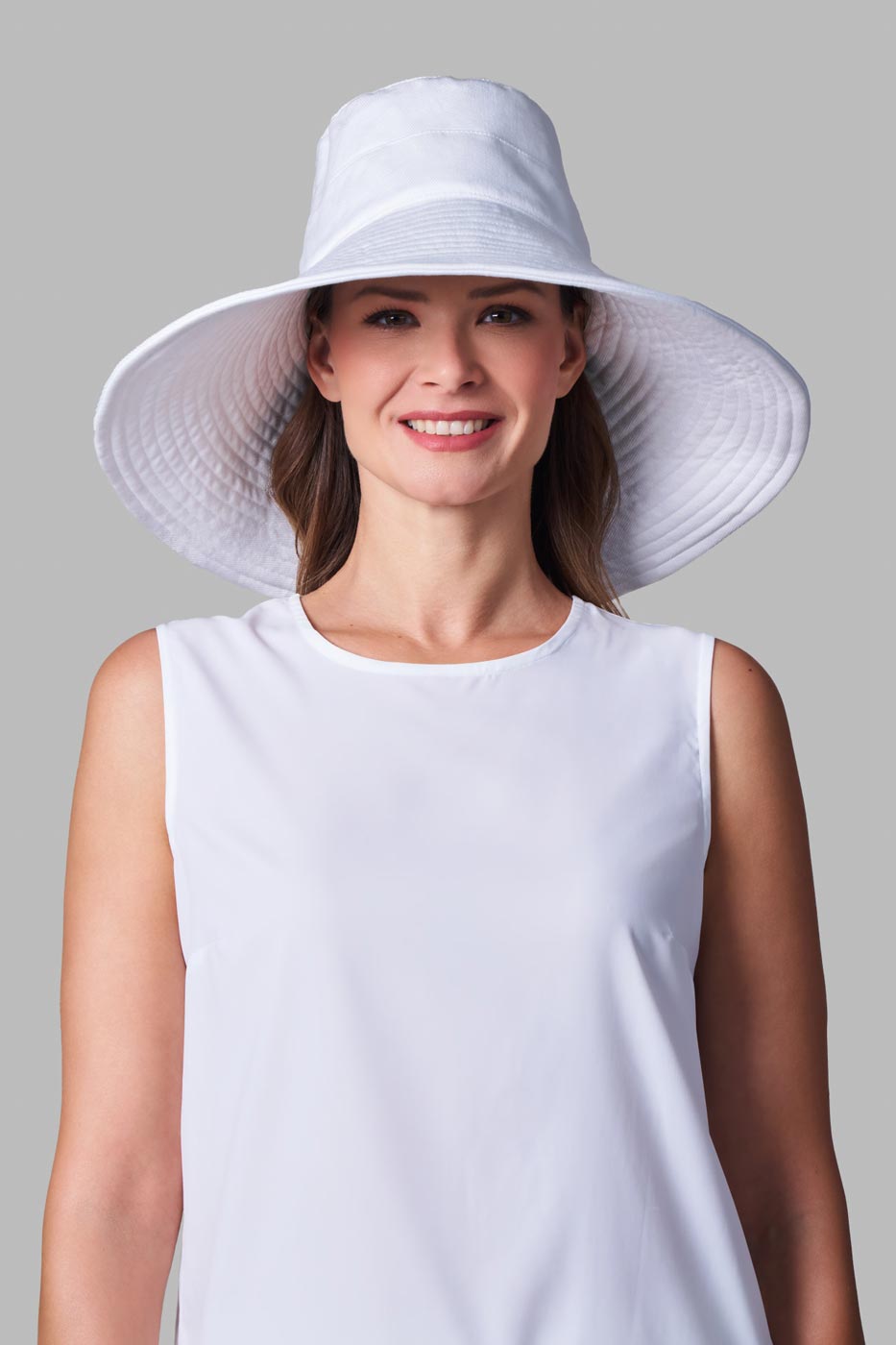 Image of Women's Brittany Beach Hat | White product