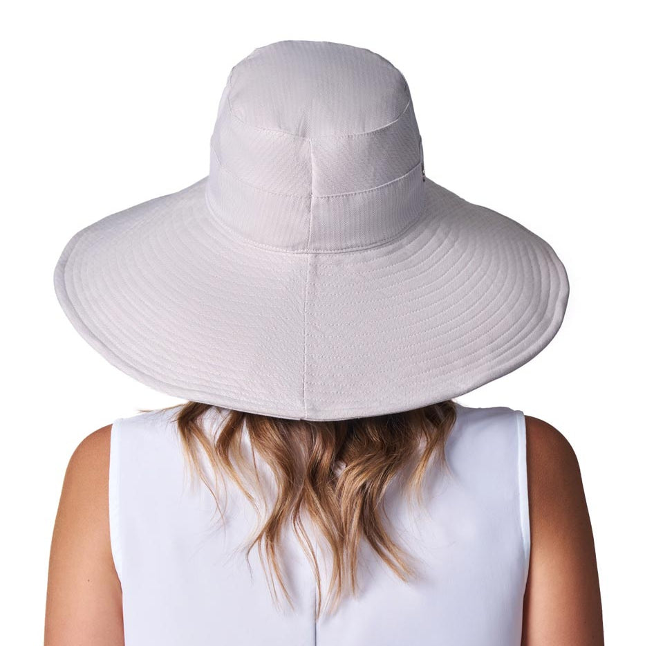 Image of Women's Brittany Beach Hat | Natural Modern Herringbone product