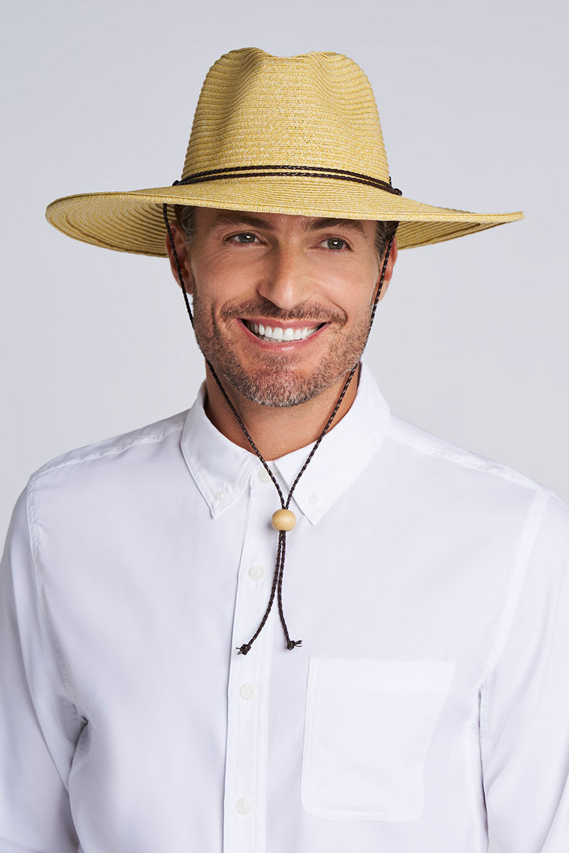 Image of Comber Wide Brim Braided Sun Hat | Natural product