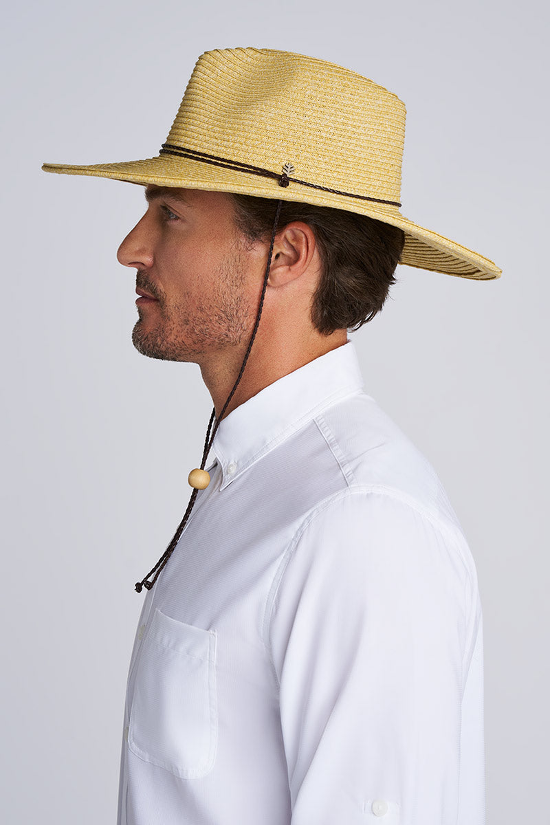 Image of Comber Wide Brim Braided Sun Hat | Natural product