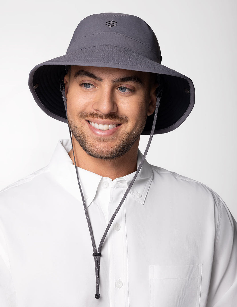 Image of Chase Featherweight Bucket Hat | Carbon/Black product