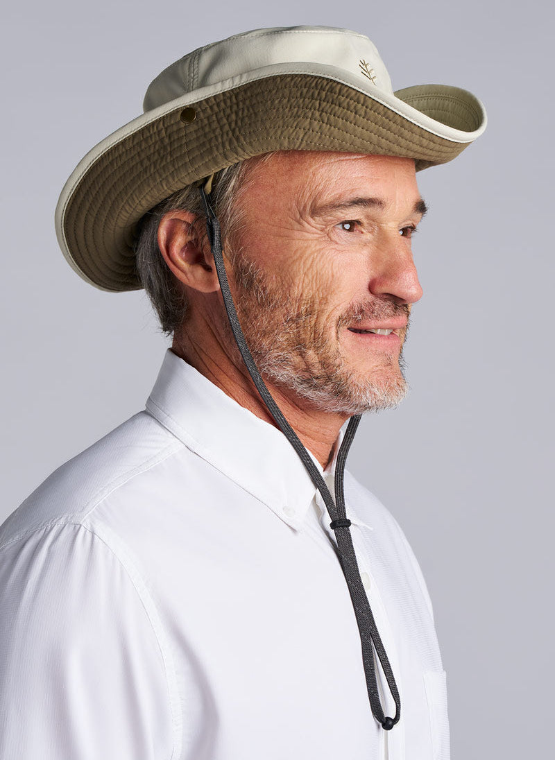 Image of Chase Featherweight Bucket Hat | Stone/Khaki product