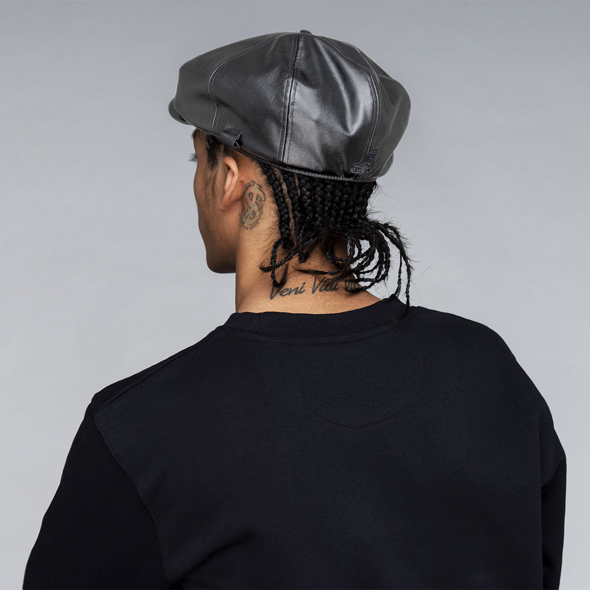 Kangol Faux Leather Cap – Hats.com