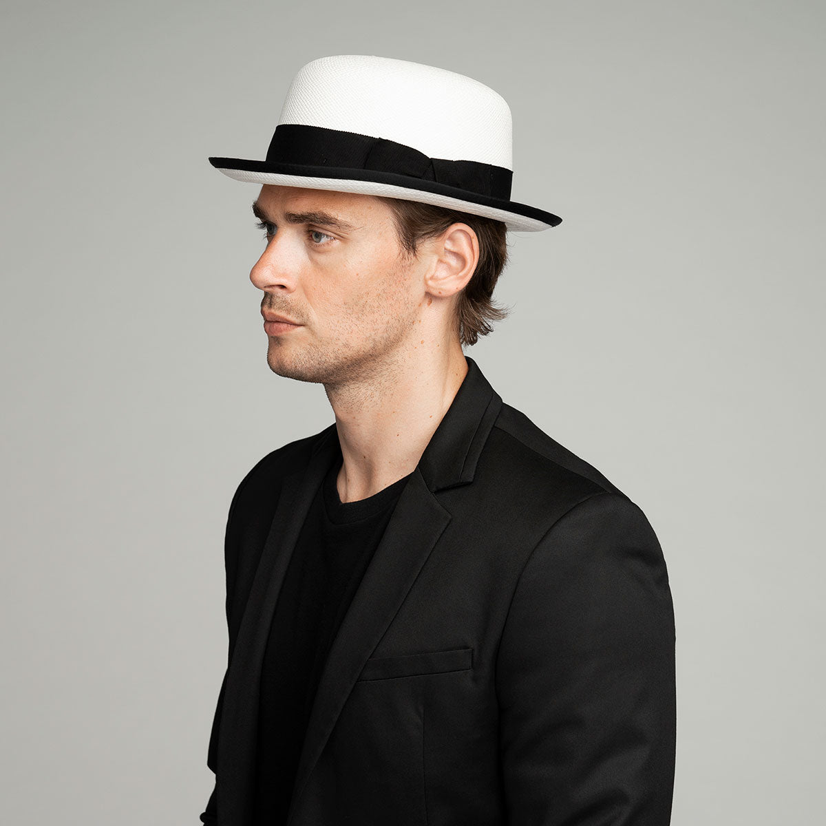帽子 TENDERLOIN PANAMA HAT color BLACK M Amazon.com: Women Men Black Hamburger Fedora Hat Wool Felt