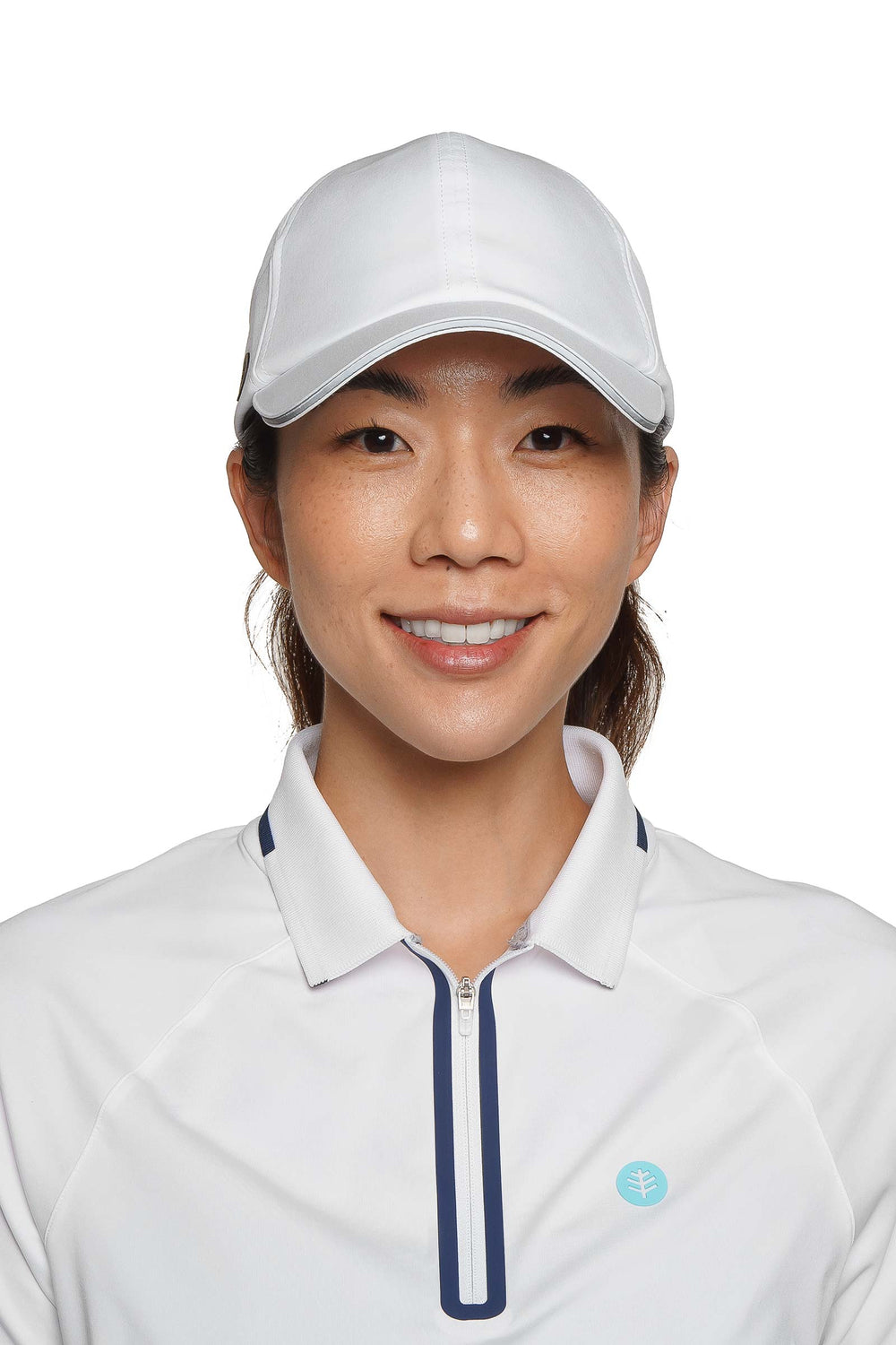 Image of Racket Padel Ponytail Cap | White product