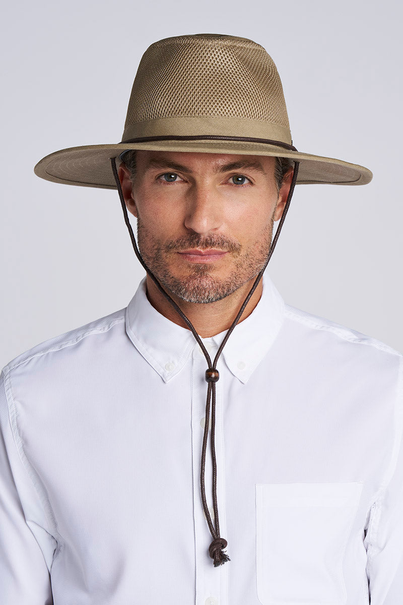 Image of Men's Walkabout Vented Hat | Smoke Grey product