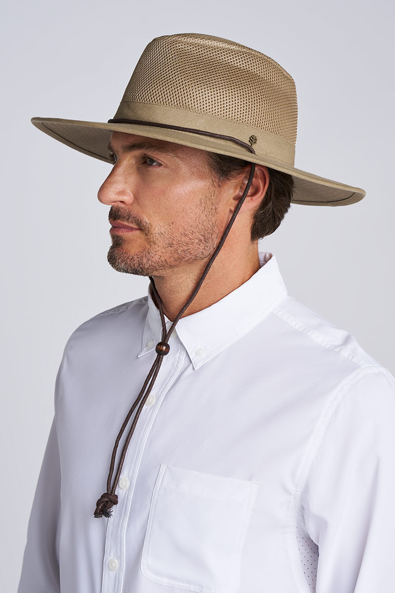 Image of Men's Walkabout Vented Hat | Smoke Grey product