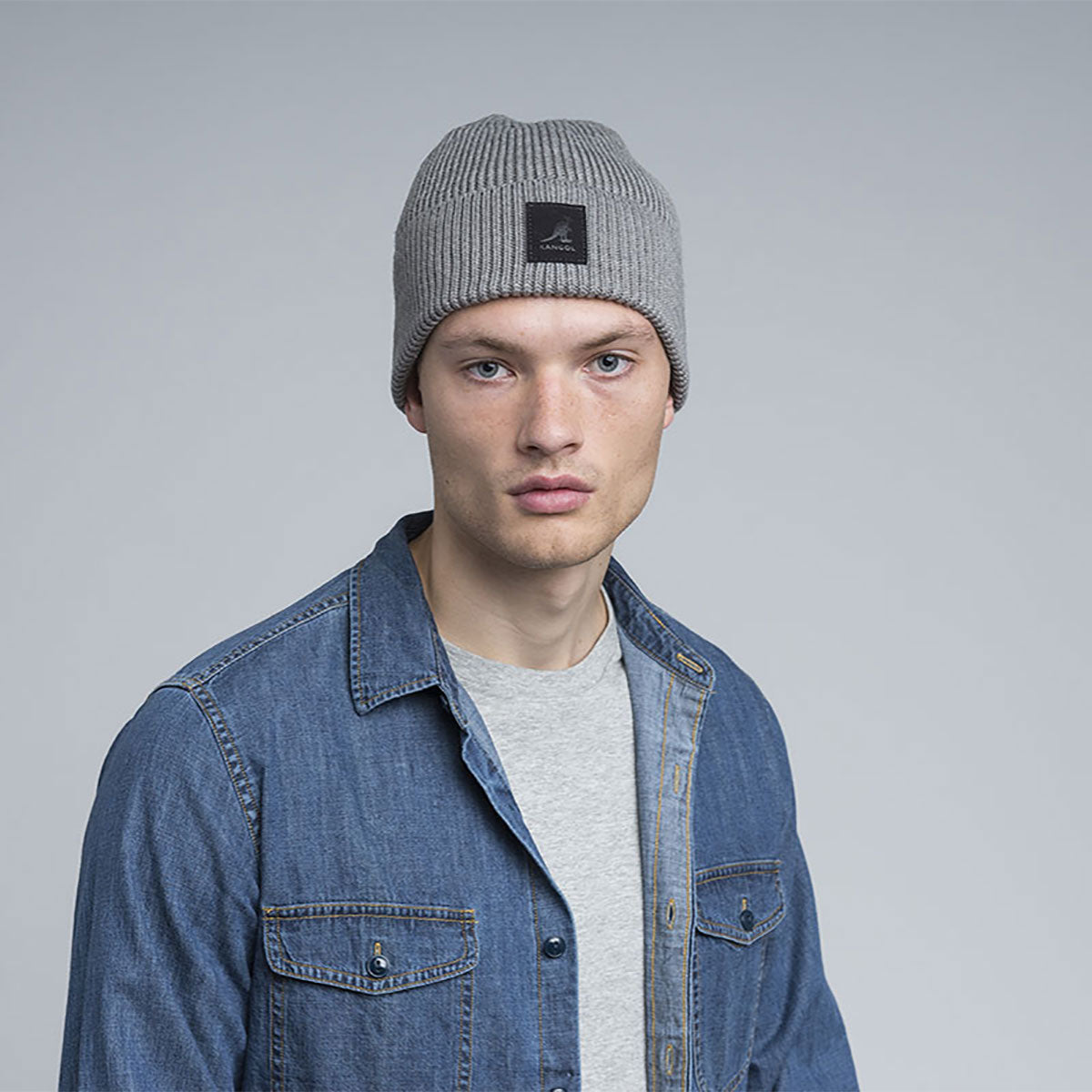 The Patch Beanie by Kangol | Hats.com Carries Winter Comfort