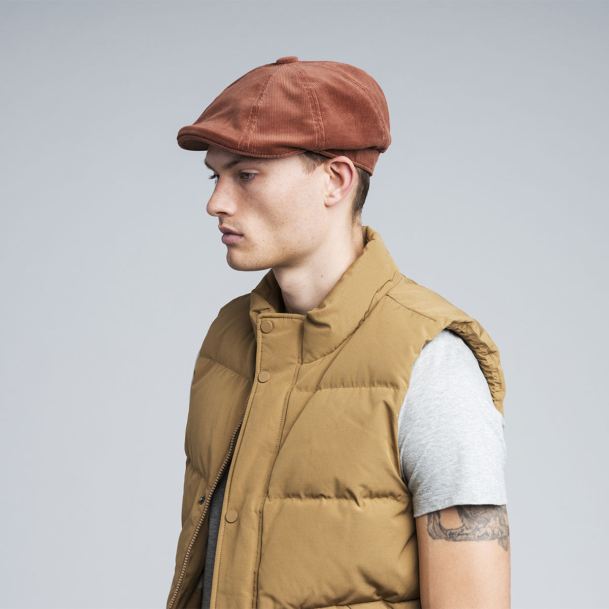 Cord Hawker | Fine Wale 8-Panel Cap with Cotton Taped Seams – Hats.com