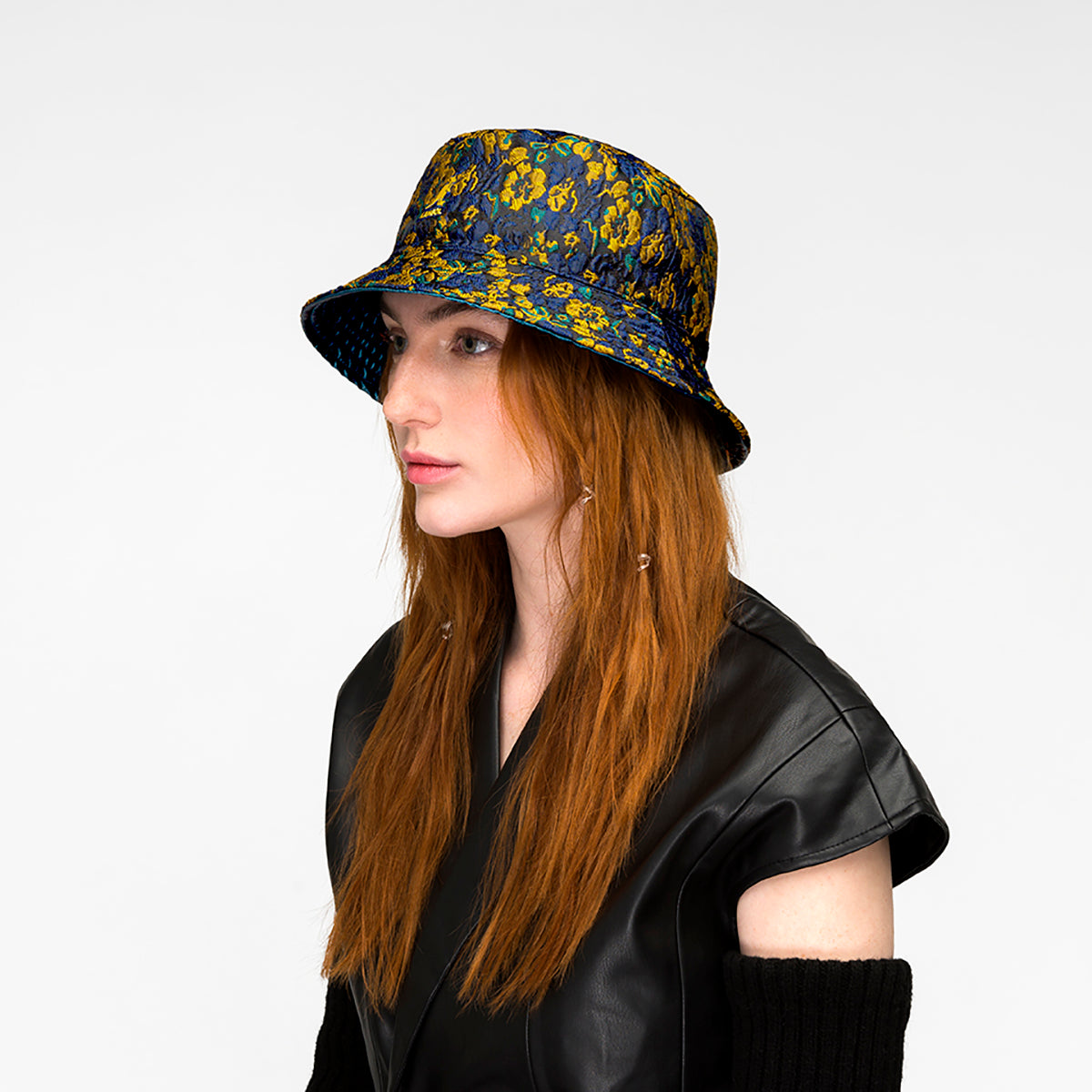 Kangol Floral Jacquard Rev Bucket – Hats.com