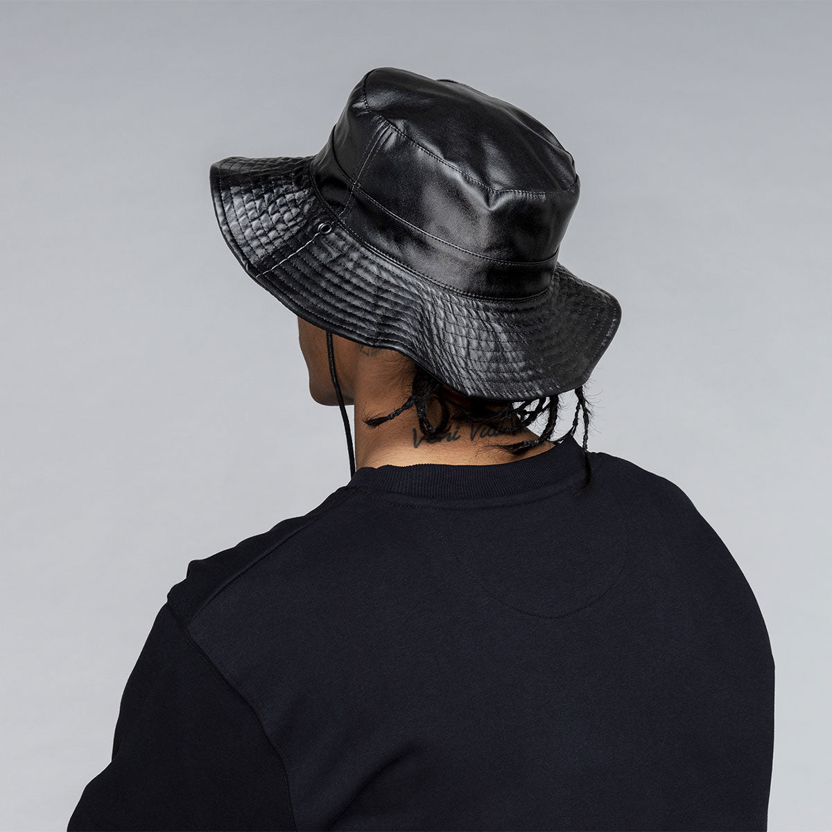 Kangol Faux Leather Reversible Bucket – Hats.com