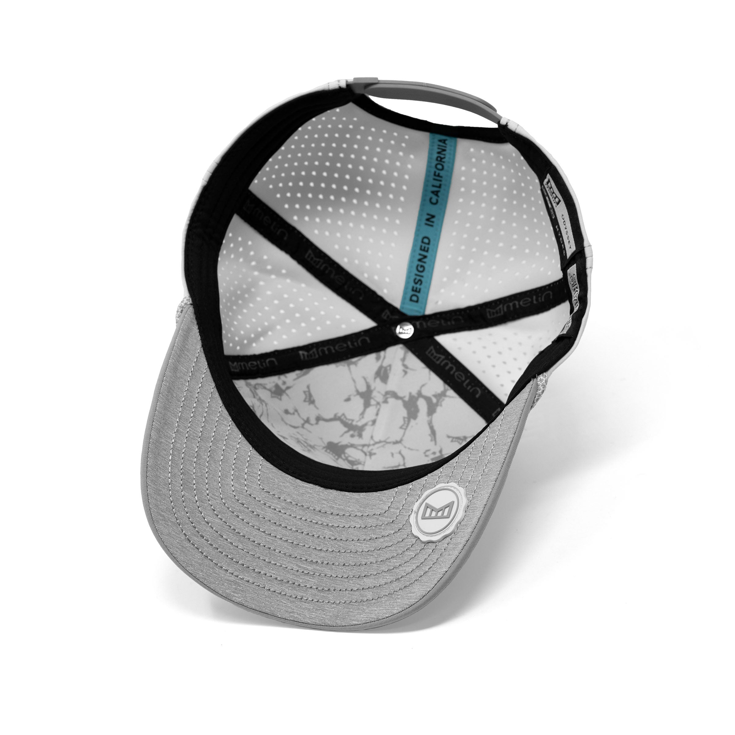 Hydro Odysea Rope Bulls Icon - White/Grey – Hats.com