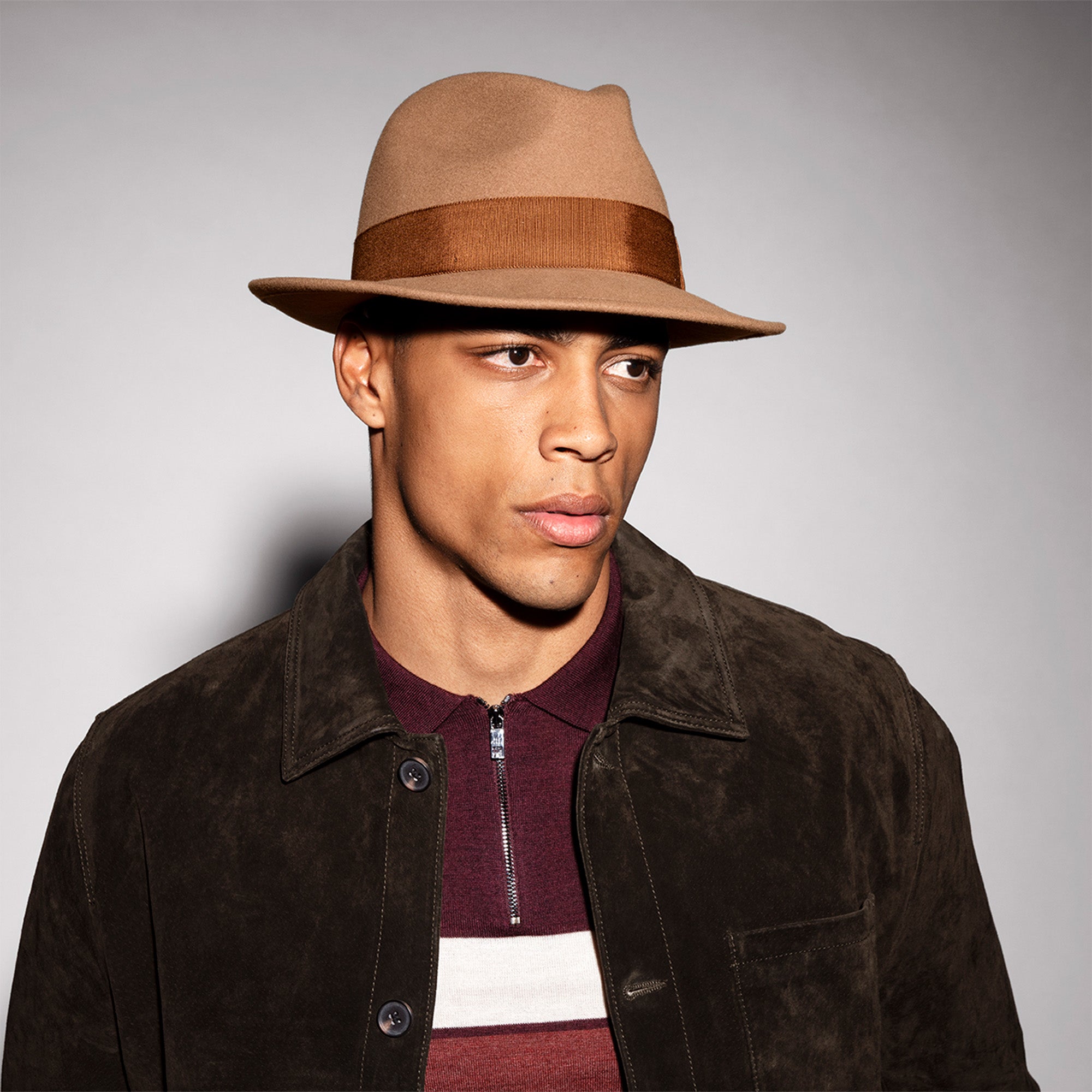 Blixen Fedora | Water Repellent LiteFelt with Snap Brim – Hats.com