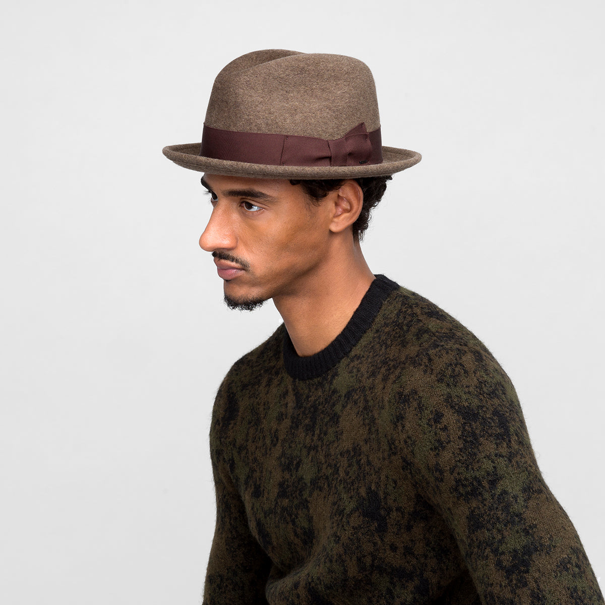 RALEIGH FEDORA HAT 美品 Riff Fedora | Polished Wool Felt with Satin Lining – Hats.com
