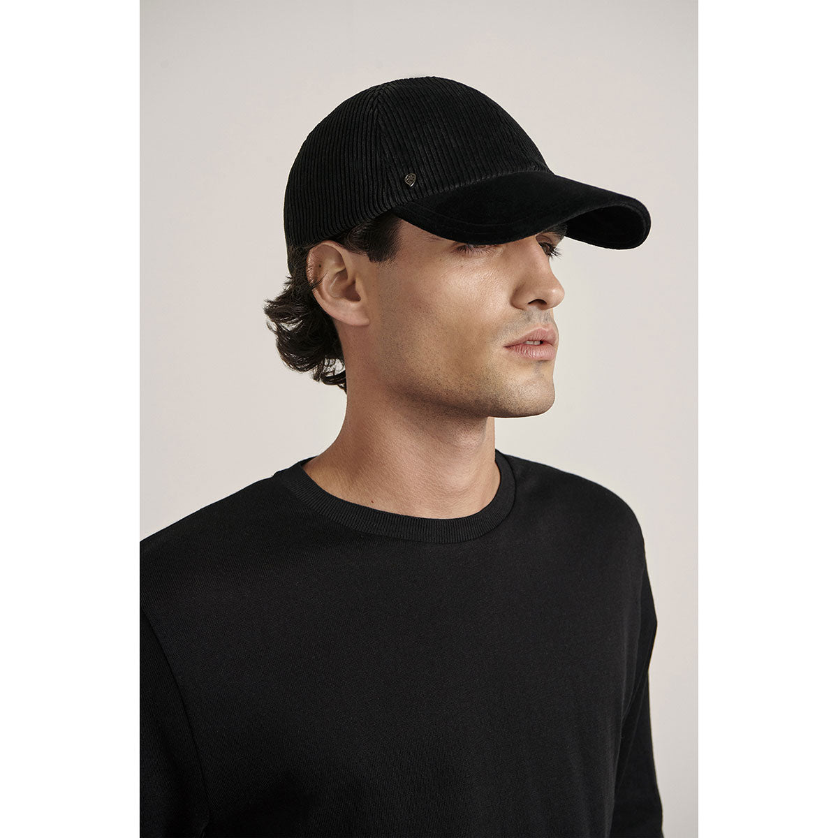 HELEN KAMINSKI ブラックキャップ Buy Andy Logo Cotton Cap - Black - Helen Kaminski