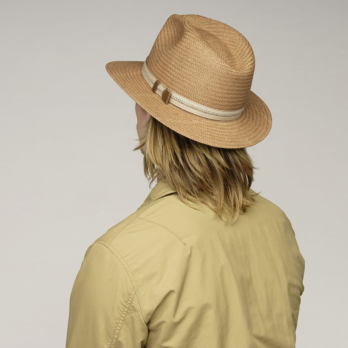 Bailey Kilgore Raindura® Straw Fedora Hat | Hats.com