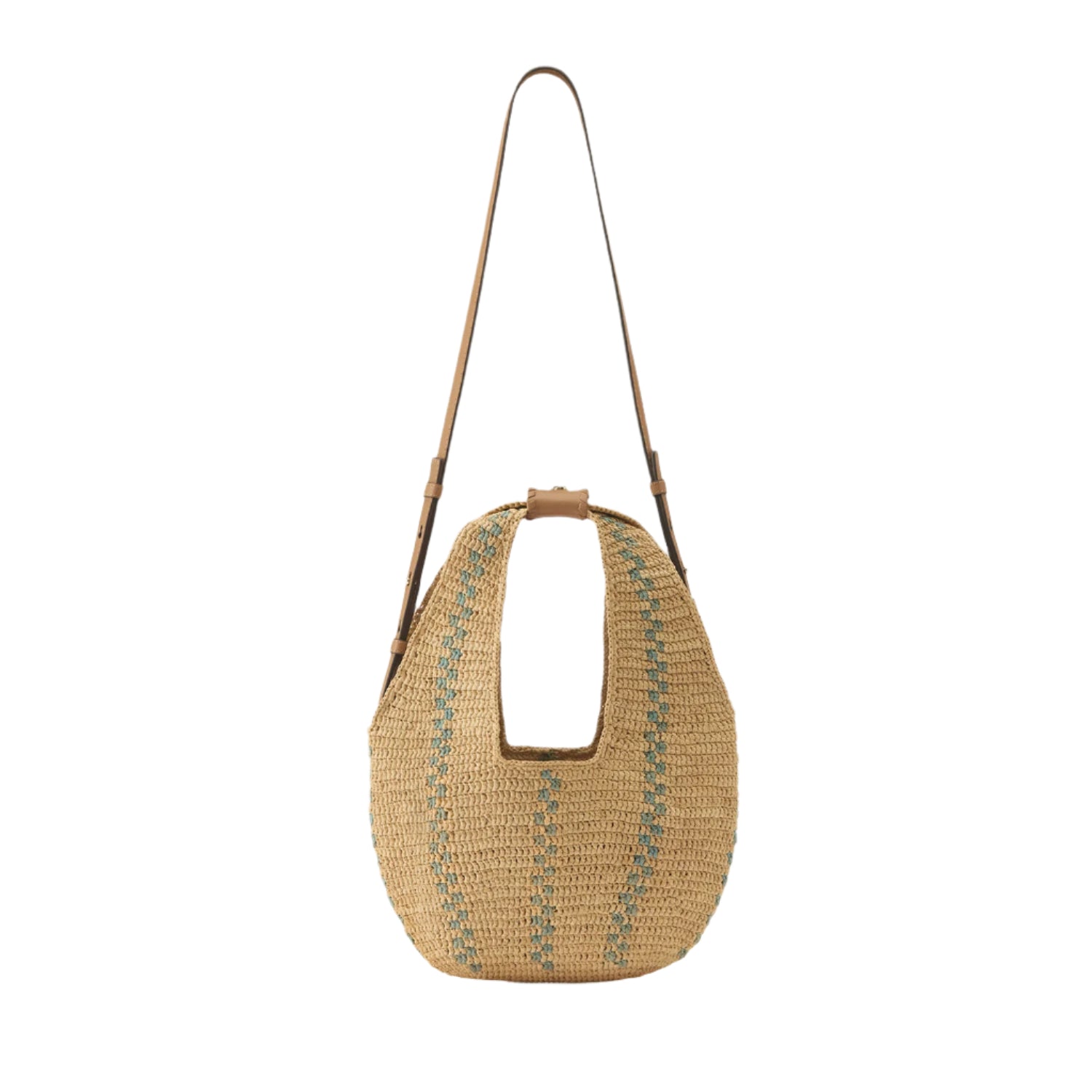 【HELLEN KAMINSKI 】上品シルエットかごバック Aquarius Hobo Aquarius Hobo Mini Bag Nutshell/Natural - Helen Kaminski US