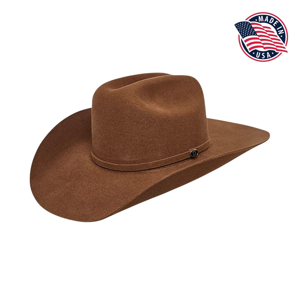 Image of American Cinnamon 5X Wool USA Cowboy Hat product