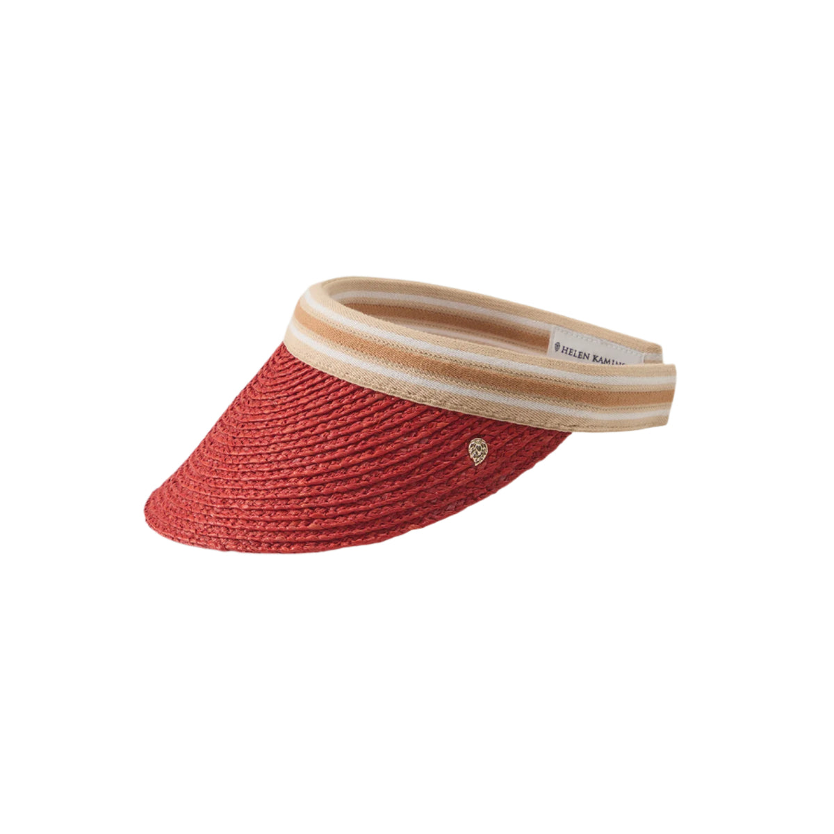 NWT - Helen Kaminski Bianca Visor - Sunset w/ Natural Logo?? Bianca Visor – Hats.com main image 2