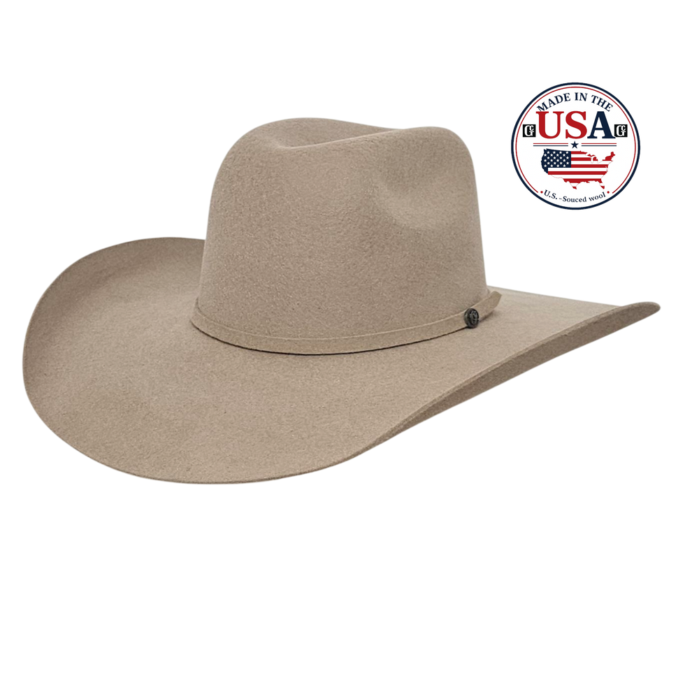 Image of Big Sky Chestnut 5X Wool USA Cowboy Hat product