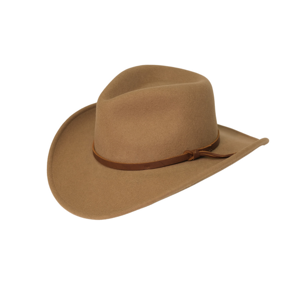 Altar’d State Cassidy Wide Brimmed Hat Warm Rust Brown Western Boho Fedora Altar main image 2