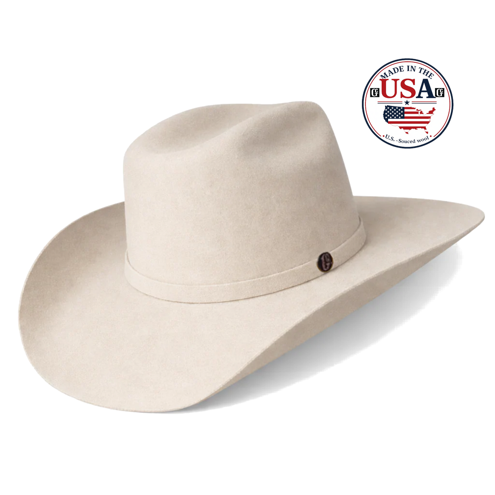 Image of Cody Silver Belly 5X Wool USA Cowboy Hat product