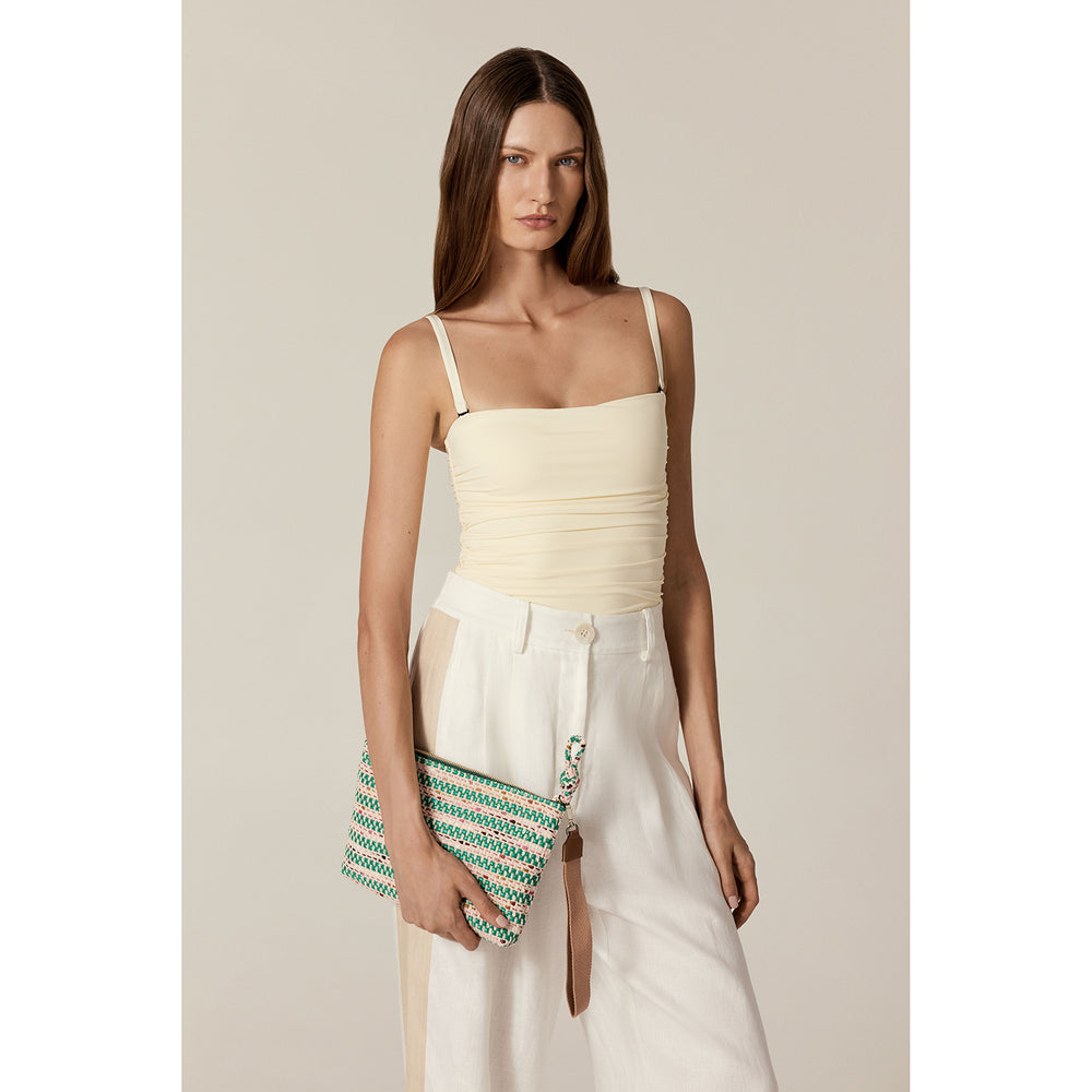 Image of Dayani Boucle Stripe Pouch product