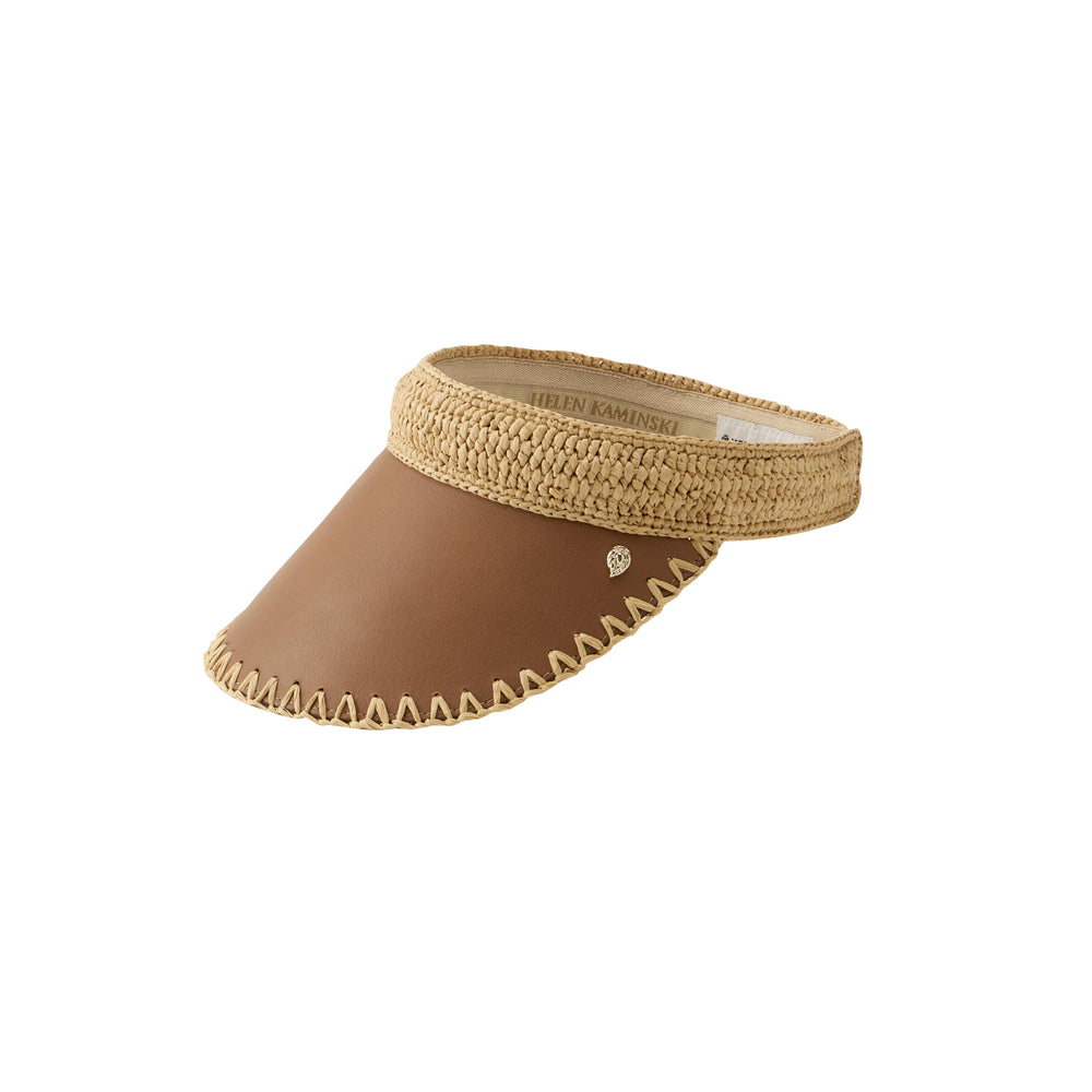 Image of Deja Raffia Crochet Visor product