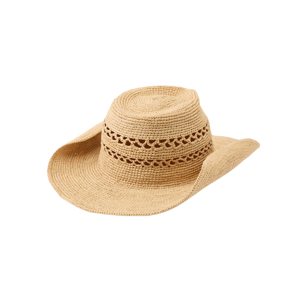 Image of Gwen Raffia Fedora product