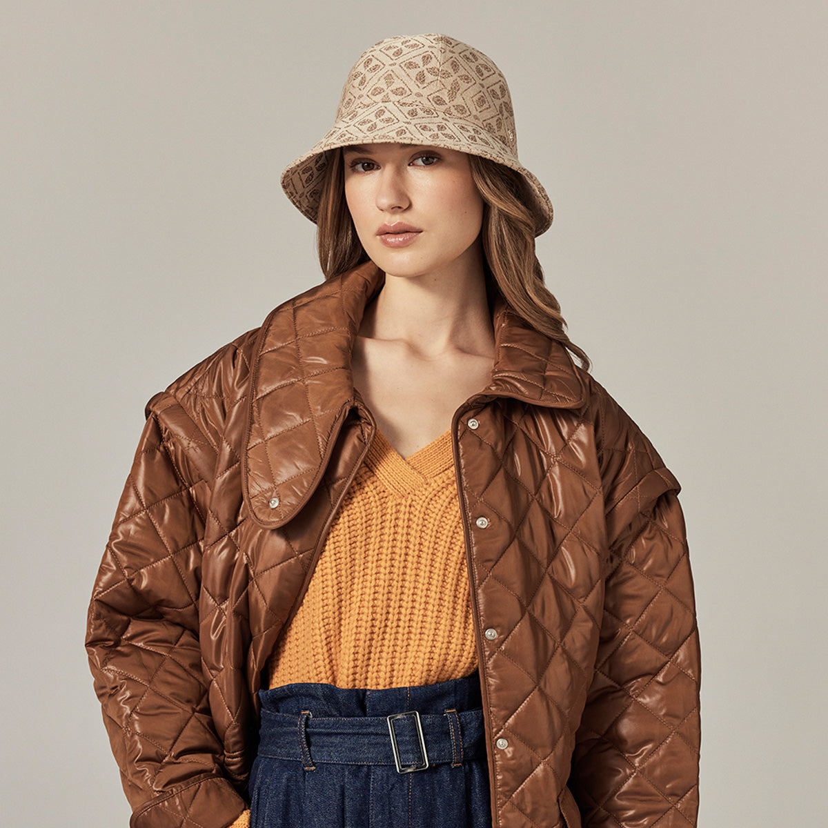 Cecilia Jacquard Cloche – Hats.com