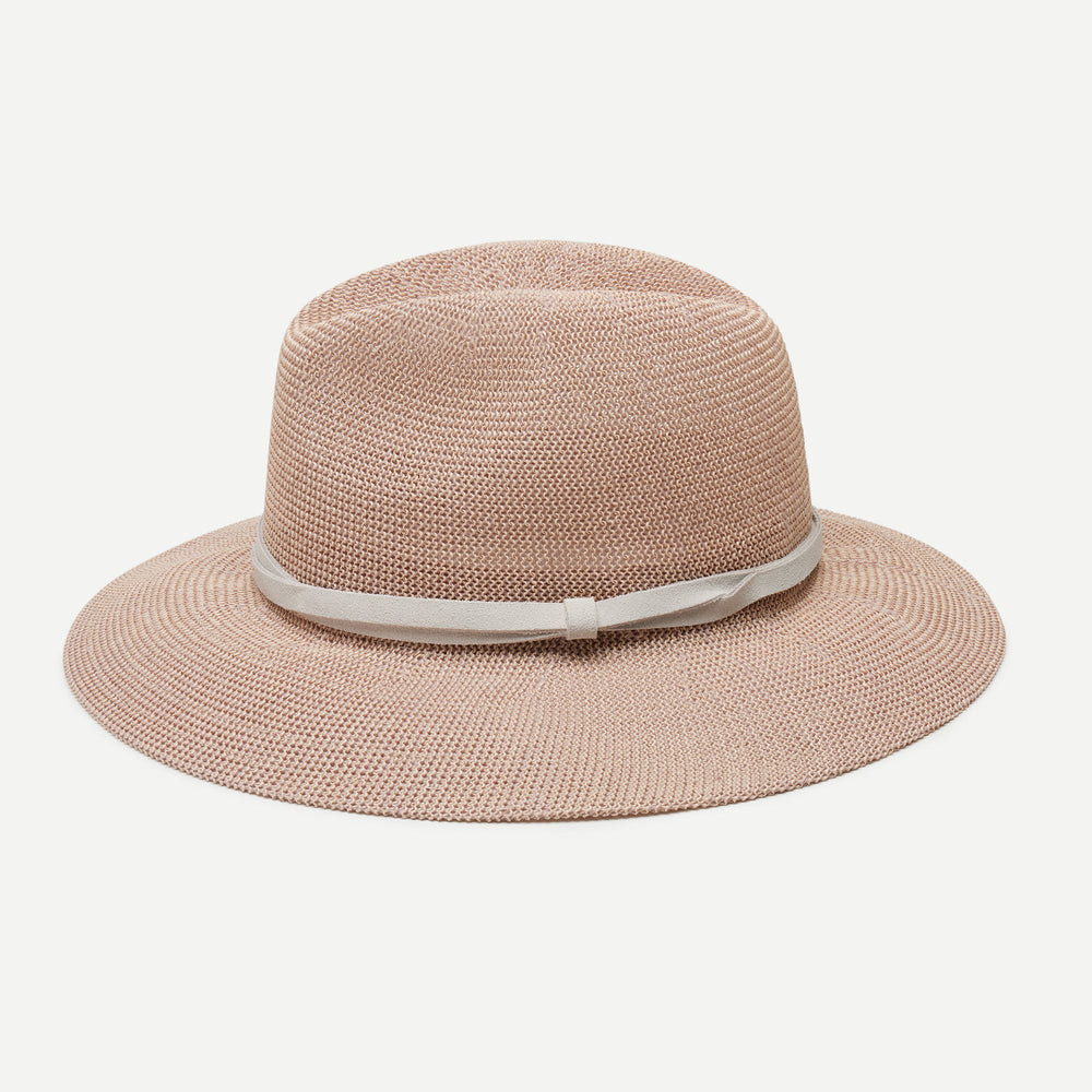 Image of Sedona Straw Panama Fedora | Pink product