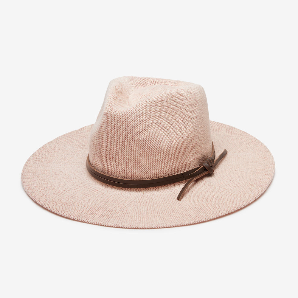 Image of Hudson Mesh Panama Fedora | Blush product