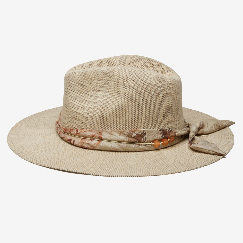 Image of Corsica Mesh Panama Fedora | Camel product