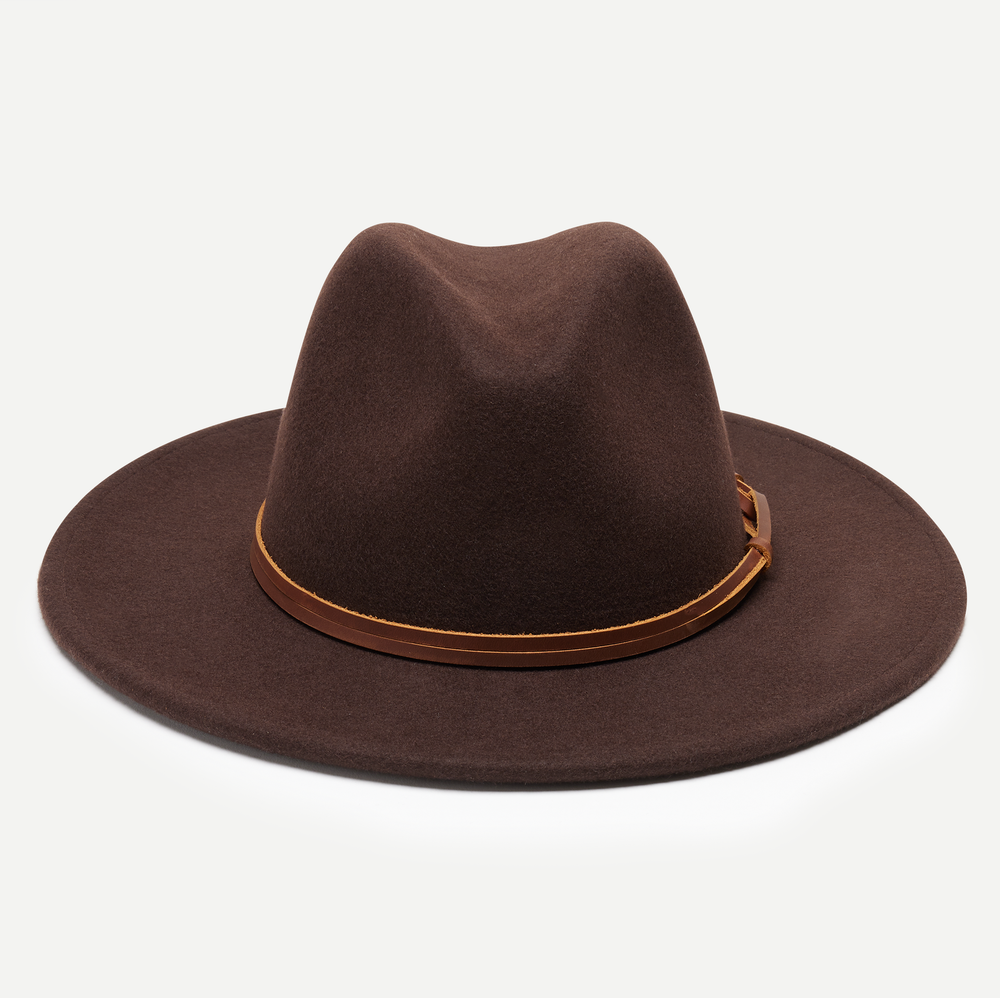 Image of Billie Wool Fedora | Brown product