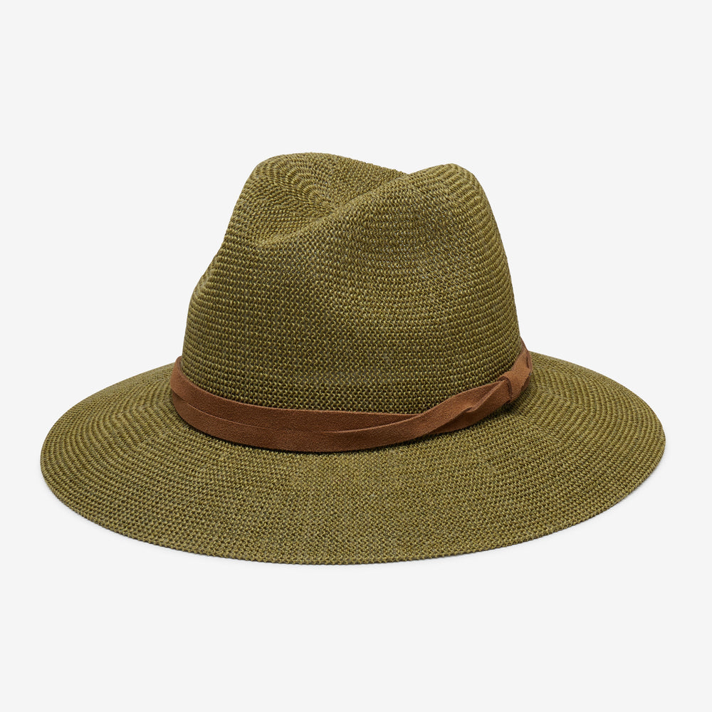 Image of Sedona Straw Panama Fedora | Sage product
