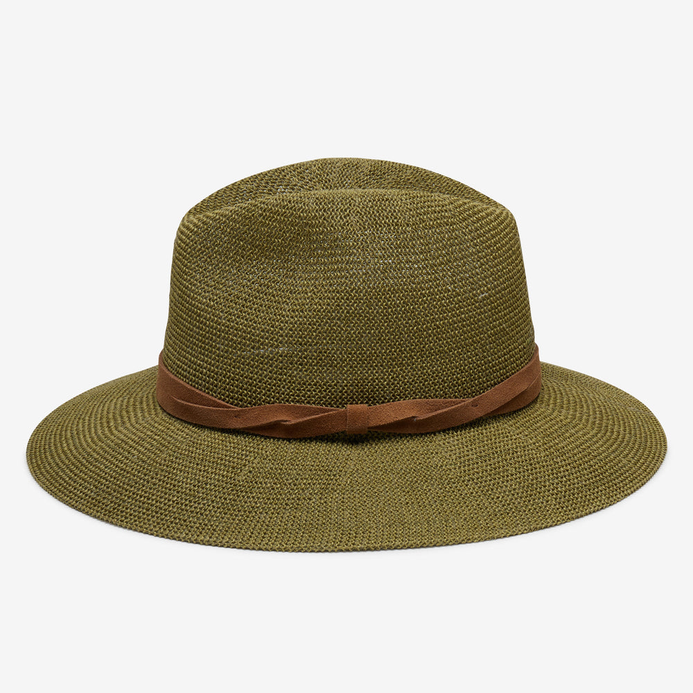 Image of Sedona Straw Panama Fedora | Sage product