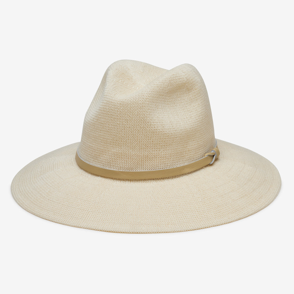 Image of Winona Packable Panama Fedora | Ivory product