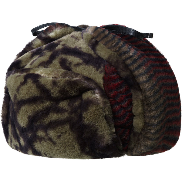 Wild Fur Trapper | Plush Animal Print Winter Earflap Hat – Hats.com